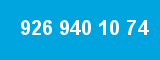 926 940 10 74